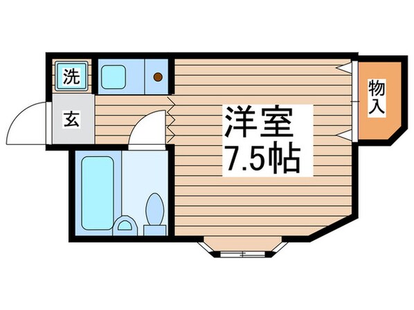 フラワ－ハウスの物件間取画像